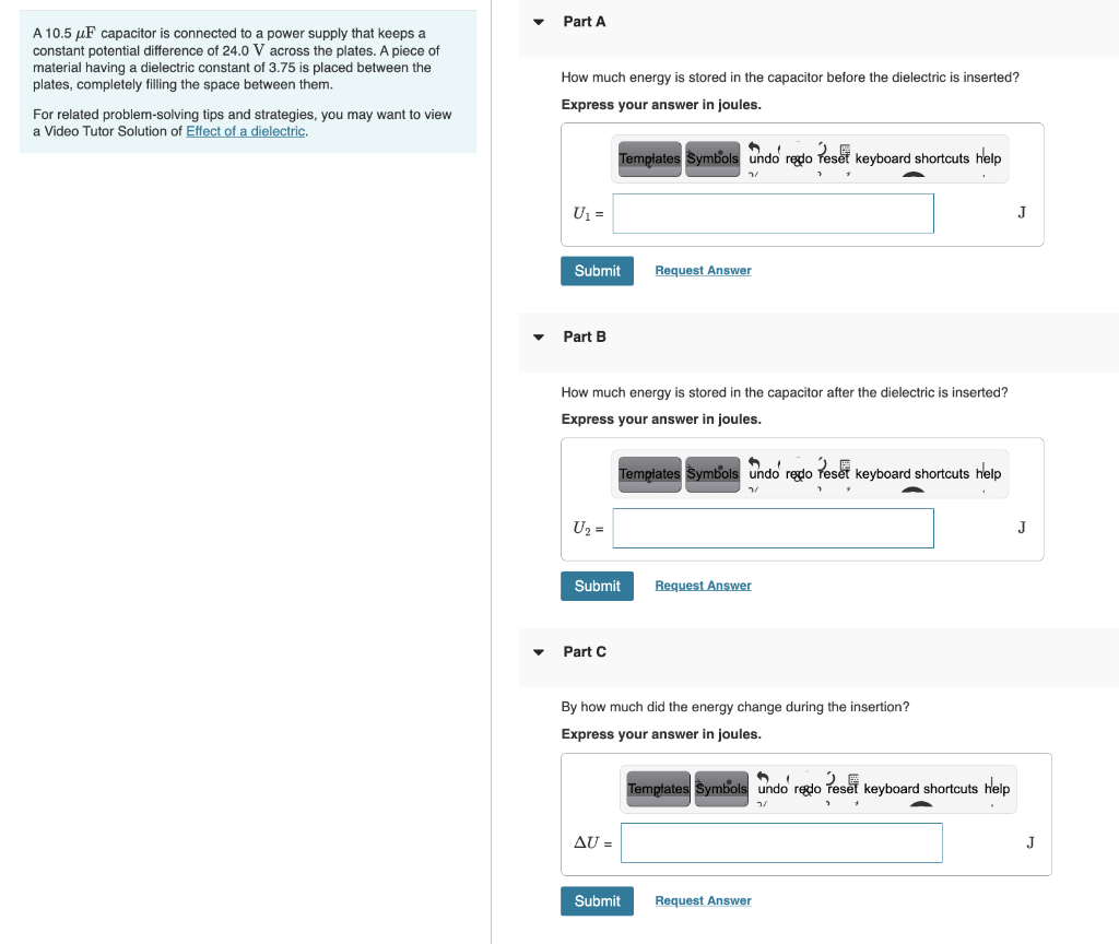 Solved Solve all three parts Thank you | Chegg.com