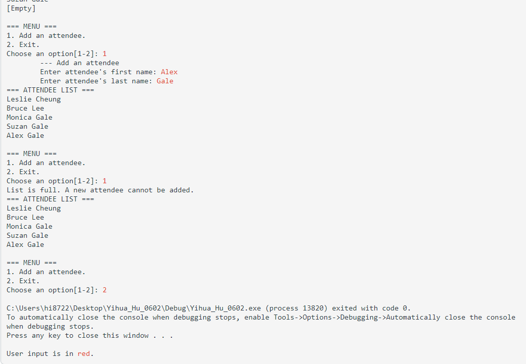 Solved Instructions Create an application that handles a | Chegg.com
