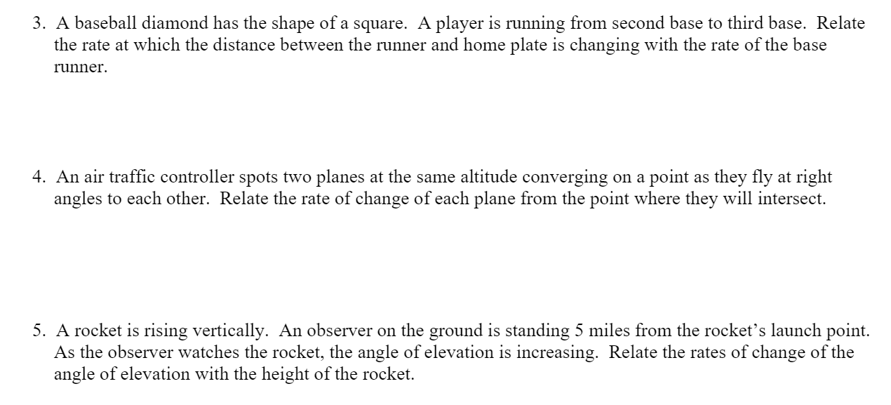 Solved 3. A baseball diamond has the shape of a square. A | Chegg.com