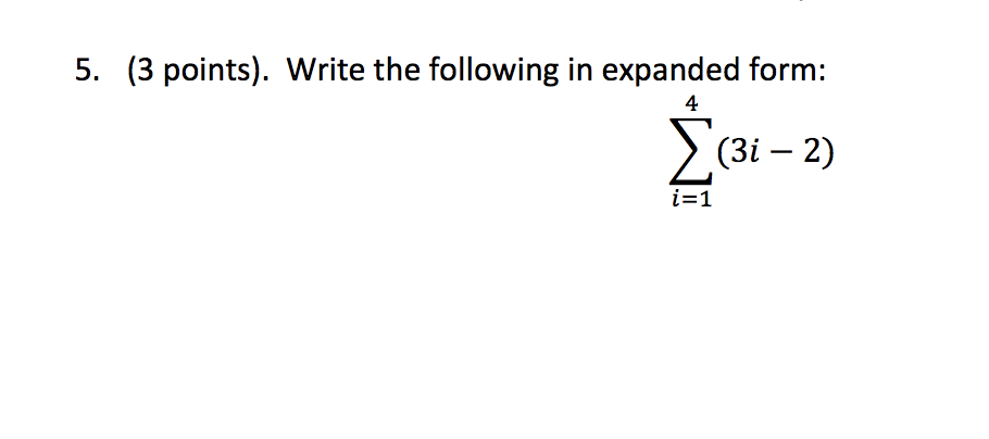 write the following in expanded form class 3