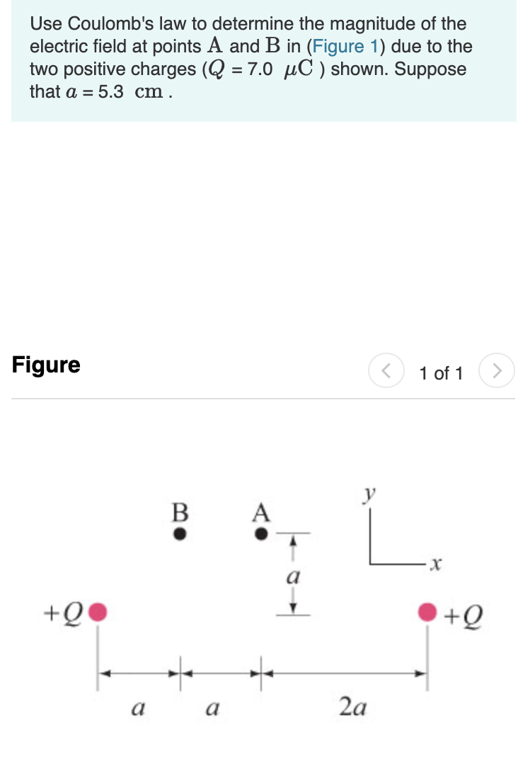 Solved Determine The Magnitude Of The Electric Field At | Chegg.com