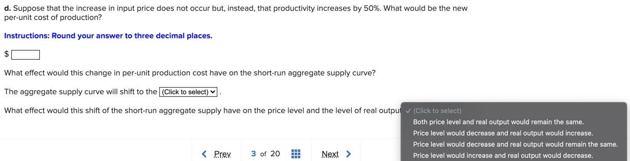 Solved Suppose that the table below shows an economy's | Chegg.com