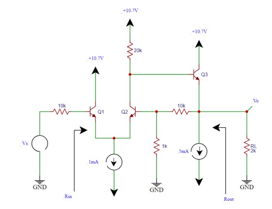 Solved The circuit shown in Figure 1 consists of an | Chegg.com