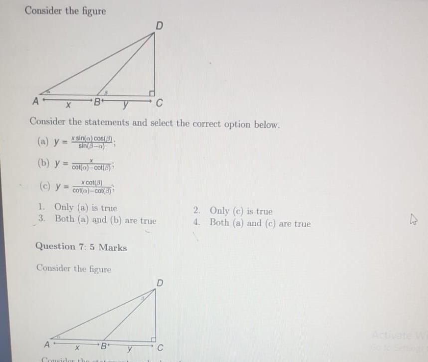 Solved Consider The Figure D А Х B* с Consider The | Chegg.com