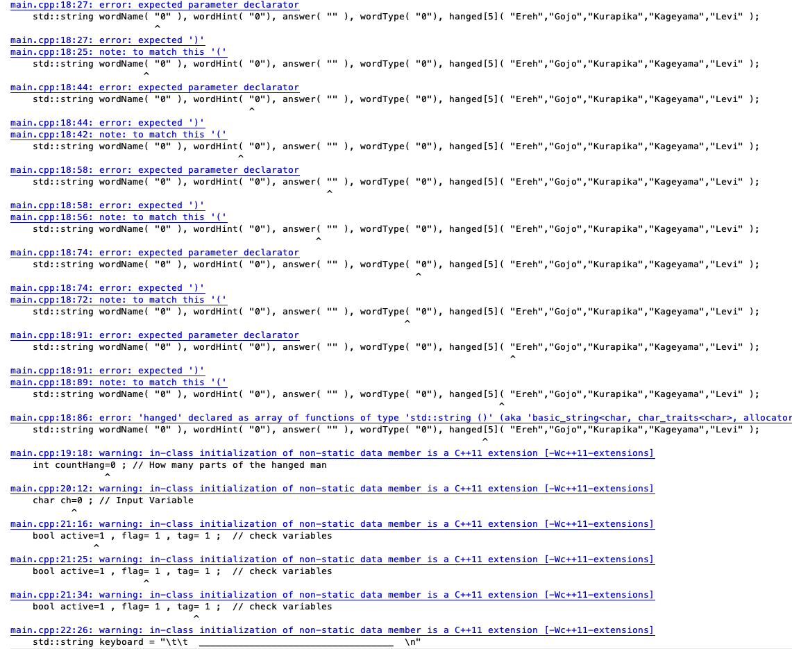 Solved Can someone please help me figure out how to fix up | Chegg.com