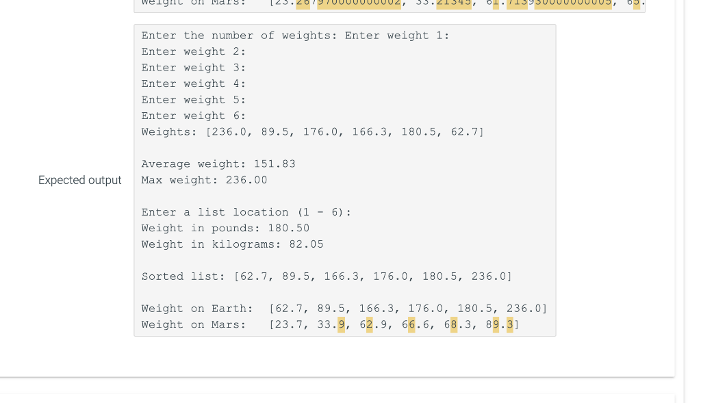 Solved python question I am currently just getting the last | Chegg.com