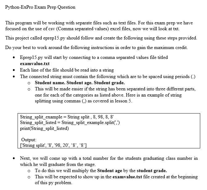 Solved Provide a terminal example of the following | Chegg.com