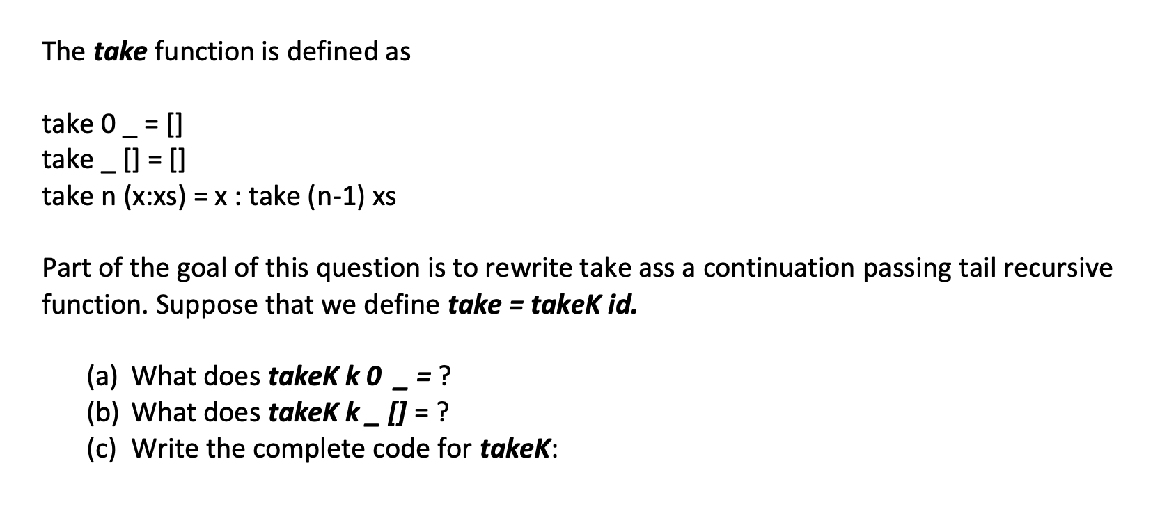 Solved Please Answer In Haskell Programming Language ! Only | Chegg.com