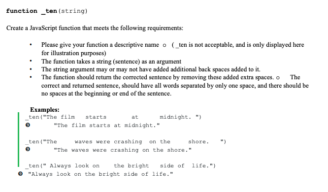 Solved You are not permitted to use any JavaScript | Chegg.com