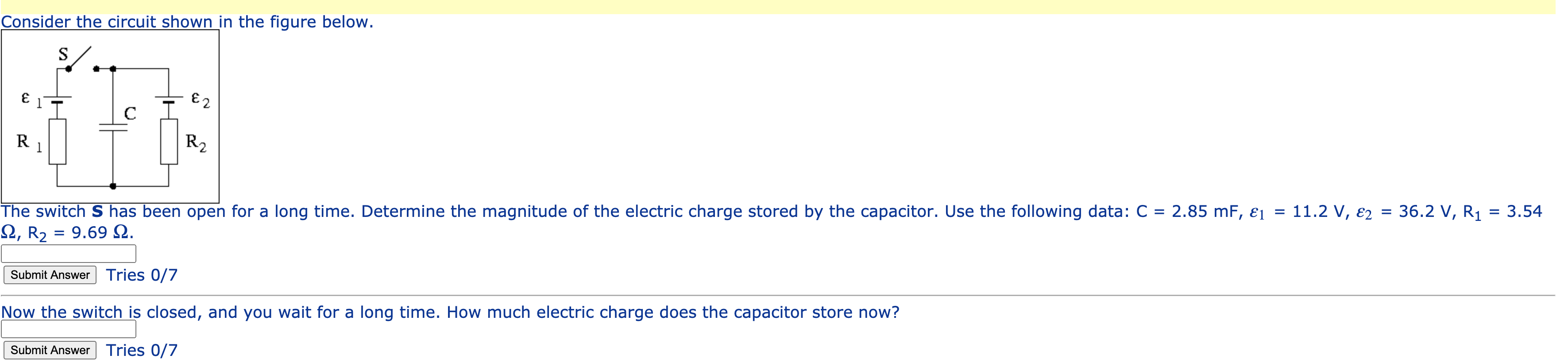 Solved Consider The Circuit Shown In The Figure Below S Chegg Com