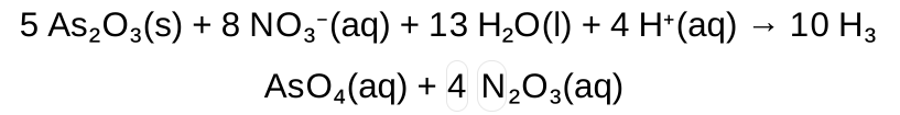 Solved Complete and balance the following redox reaction in | Chegg.com