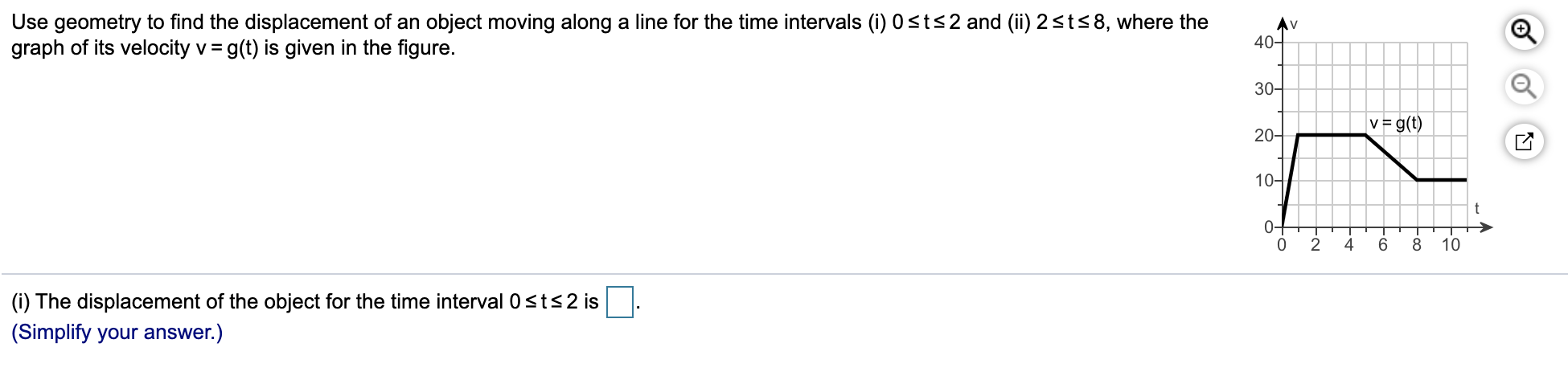 Solved Use geometry to find the displacement of an object | Chegg.com