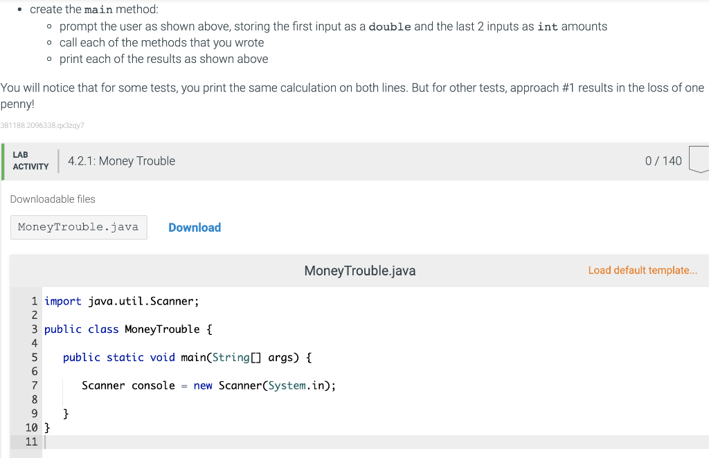 Solved 4.2 Money Trouble You learned in grade school that | Chegg.com