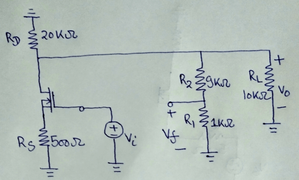 Solved Consider These Feedback Amplifier Circuits. The DC | Chegg.com