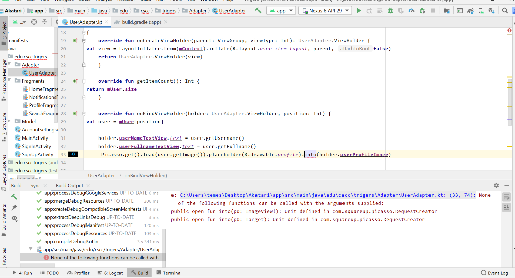 Solved Hello, can i get any help please my project show me | Chegg.com