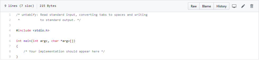 untabify In this lab you will write a simple text | Chegg.com