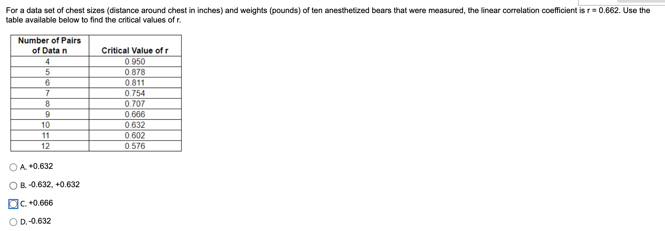 Solved For a data set of chest sizes (distance around chest | Chegg.com