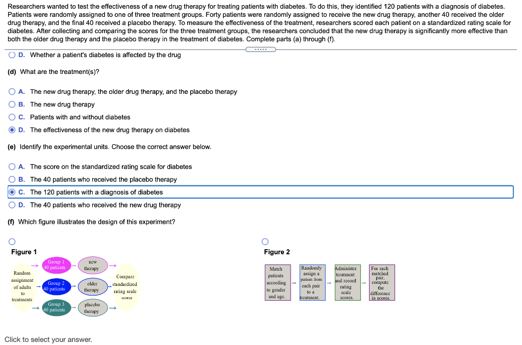 Solved Researchers Wanted To Test The Effectiveness Of A New Chegg
