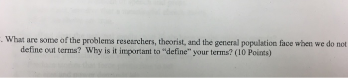 solved-what-are-some-of-the-problems-researchers-theorist-chegg