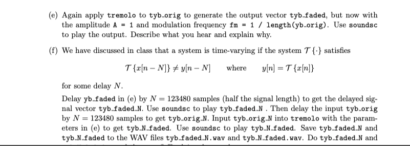 This exercise shows you how to implement a reverb | Chegg.com