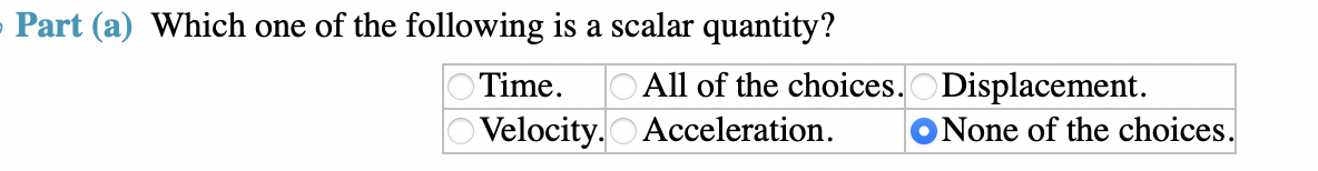 solved-part-a-which-one-of-the-following-is-a-scalar-chegg