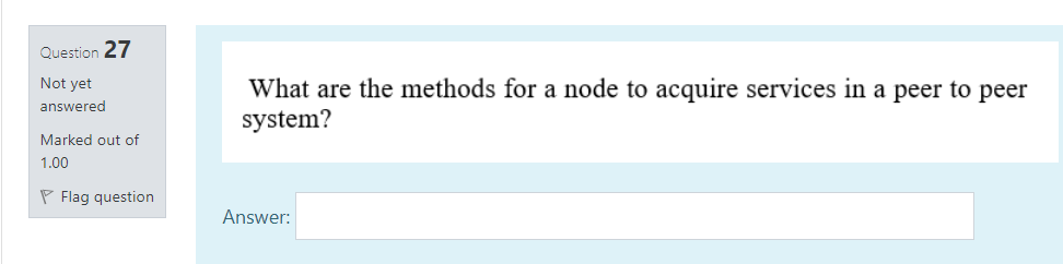 Solved Question 25 Not yet answered What are the main | Chegg.com