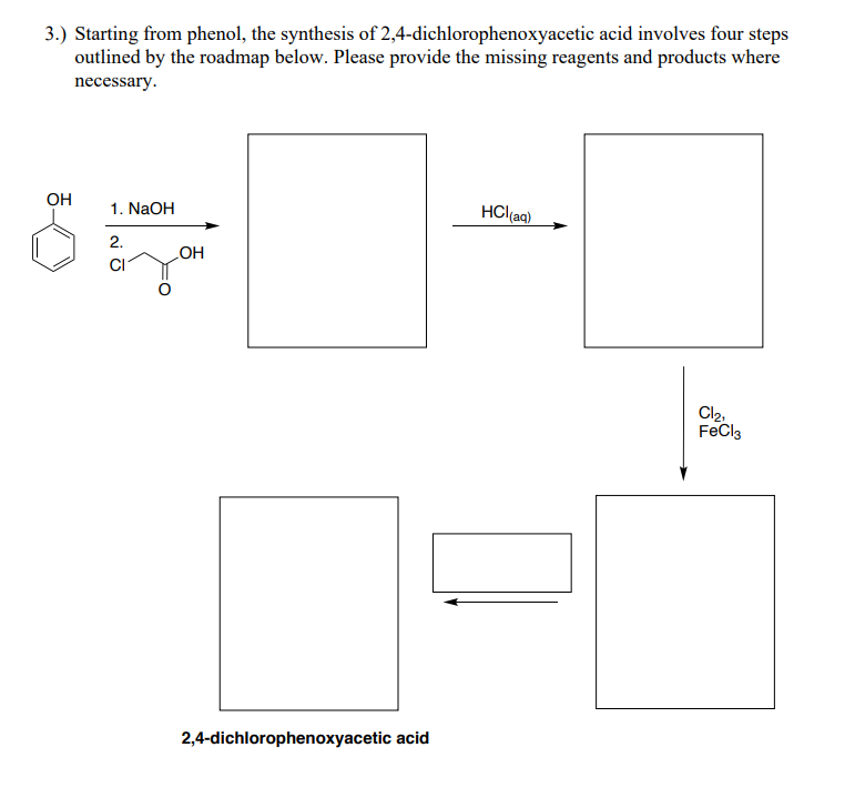 2 4 dichlorophenoxyacetic acid synthesis