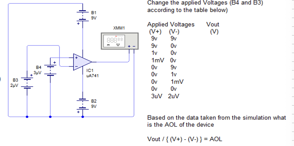 Solved Please find the output voltage using a simulation | Chegg.com