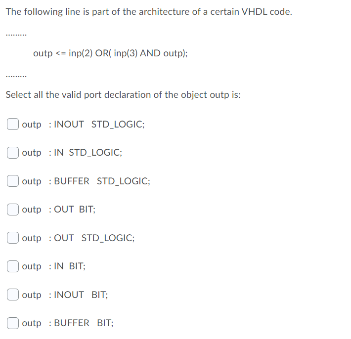 Solved The following line is part of the architecture of a | Chegg.com