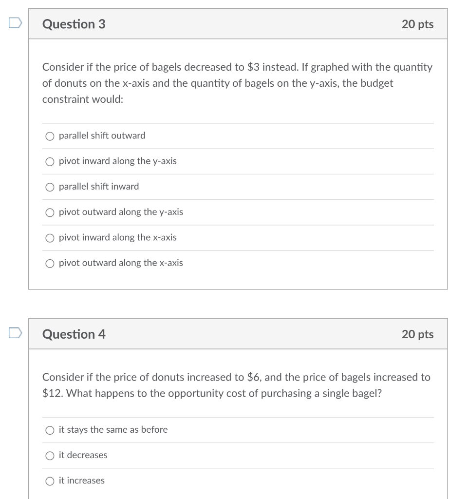 Solved Use the following information to answer questions 1 | Chegg.com
