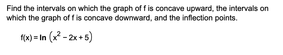 Solved Find the intervals on which the graph of f is concave | Chegg.com