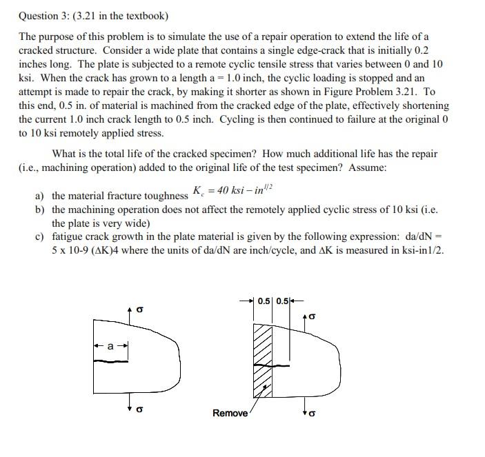 Solved Question 3: (3.21 in the textbook) The purpose of | Chegg.com