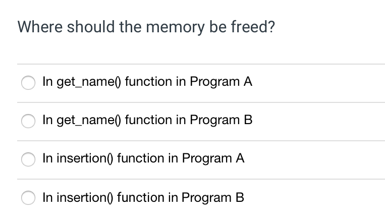 Solved Consider The Given Program A And Program B. Answer | Chegg.com