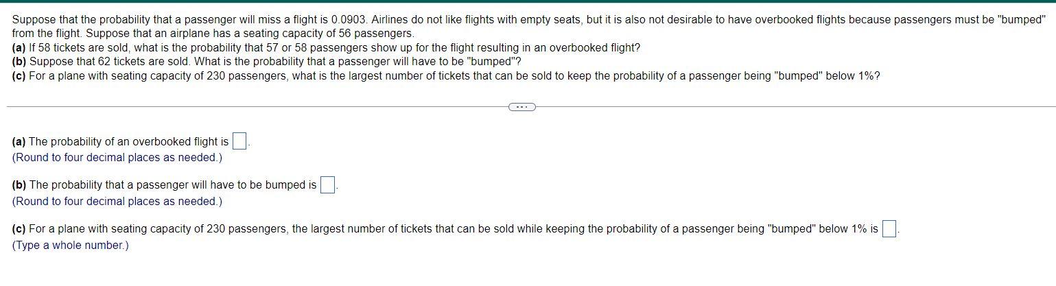 Solved from the flight. Suppose that an airplane has a | Chegg.com