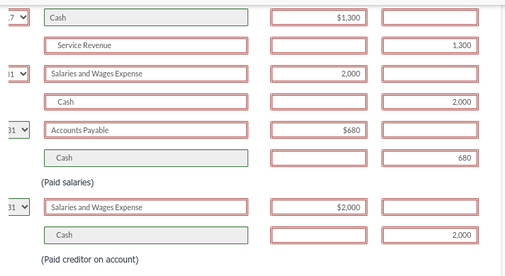 Solved (Paid creditor on account)Julia Dumars is a licensed | Chegg.com