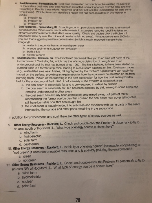 Solved Resources Circle The Letter Next To The Best Answer | Chegg.com