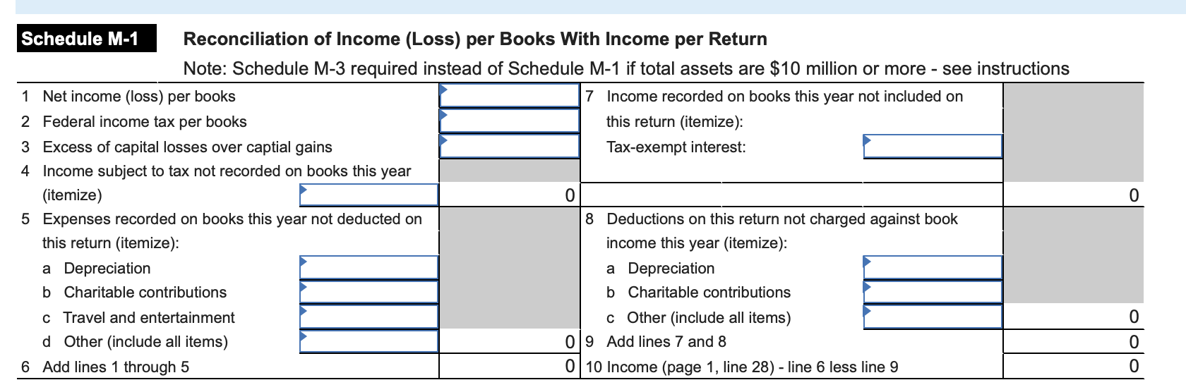 1120S Calculating Book Income, Schedule M-1 And M-3 (K1,, 49% OFF