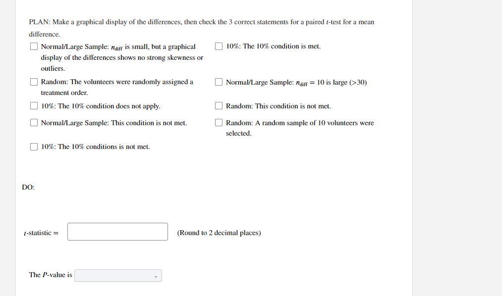 Solved A researcher conducted a study to investigate the | Chegg.com