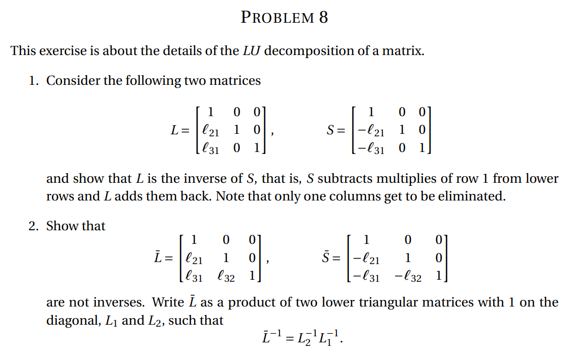 Solved PROBLEM 8 This exercise is about the details of the | Chegg.com