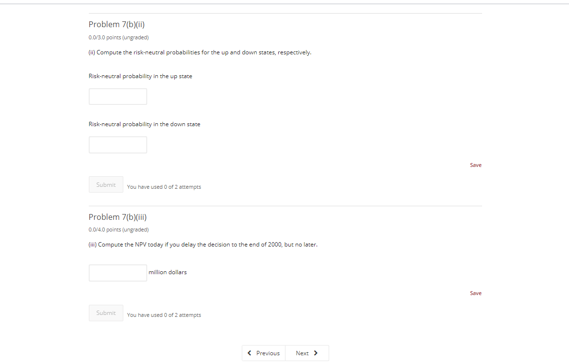 Problem Bookmark this page Problem 7(a)(0) 0.0/3.0 | Chegg.com