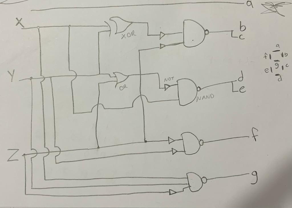 The following circuit design corresponds of | Chegg.com
