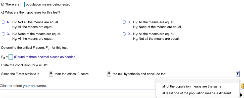 Solved Consider The Partially Completed One Way Anova Sum Chegg Com