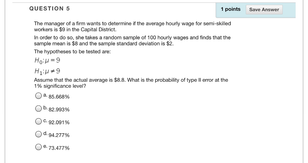 Solved QUESTION 1 1 points Save Answer The sales manager of | Chegg.com
