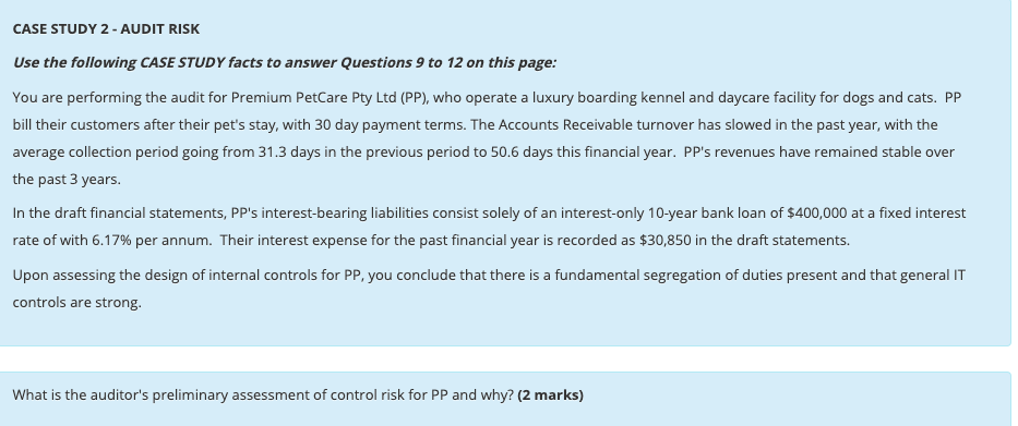 murray case study audit risk