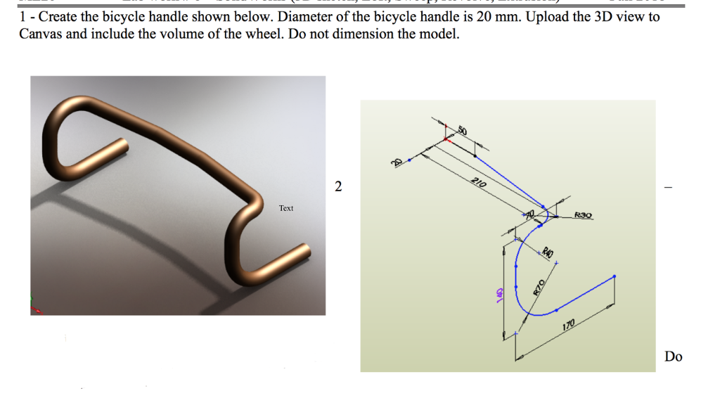 Solved Create On Solidworks And Take A Screenshot Of Entire | Chegg.com