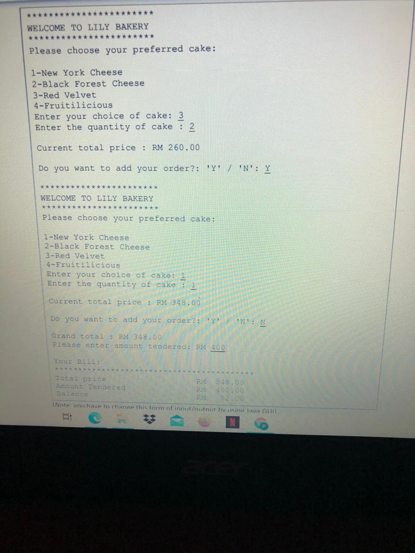 Solved You are required to develop a Java project with | Chegg.com