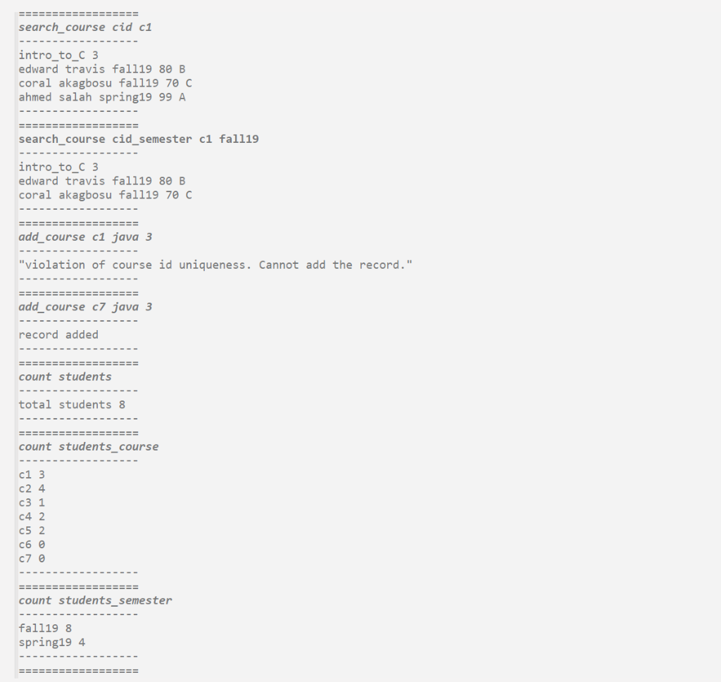 In this Assignment you will develop a file I/O based | Chegg.com