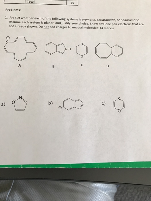 Solved Predict whether each of the following systems is | Chegg.com
