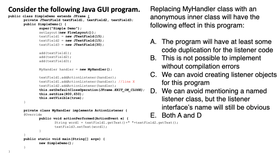 Solved Q1. Which of the following GUI components is not | Chegg.com