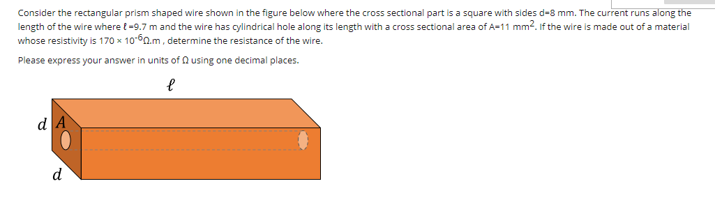 Solved Consider the rectangular prism shaped wire shown in | Chegg.com